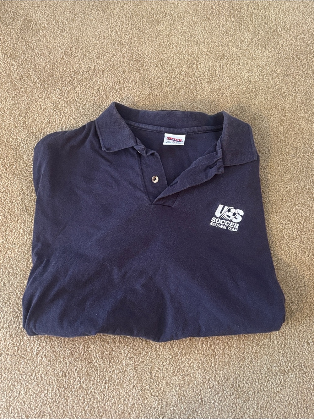 Adult Men’s XL Vintage US Men’s Anvil Polo Shirt